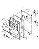 Refrigerator door parts