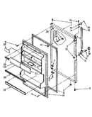 Refrigerator door parts
