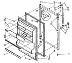 Kenmore 1068748411 refrigerator door parts diagram
