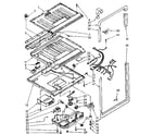 Kenmore 1068748551 compartment separator and control diagram