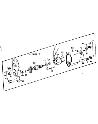 Field and armature assembly