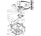 Kenmore 11081350150 machine base diagram
