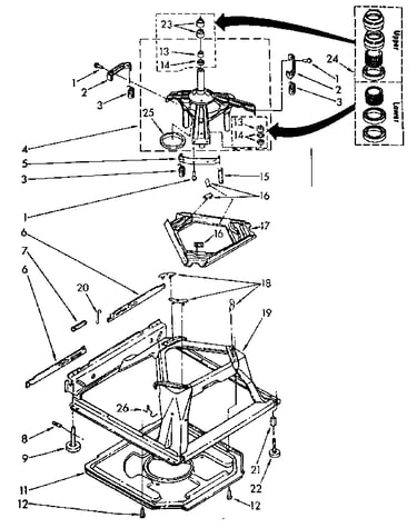 Machine base