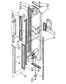 Freezer exterior door panel