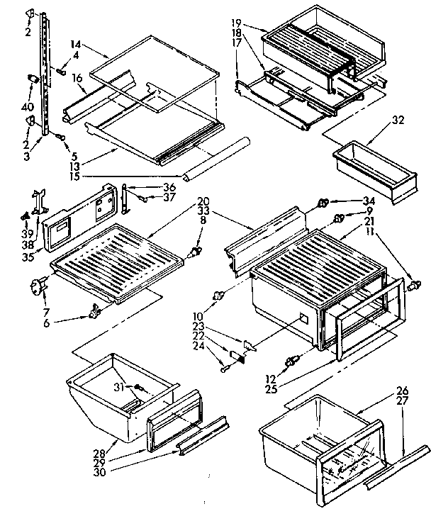 Refrigerator interior
