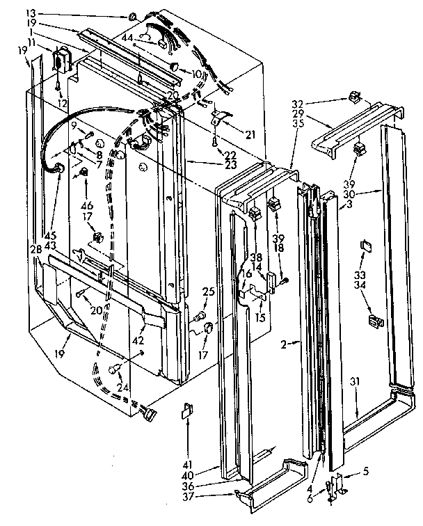 Breaker and partition
