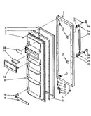 Refrigerator door