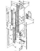 Freezer exterior door panel
