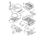 Kenmore 1068566830 refrigerator interior diagram