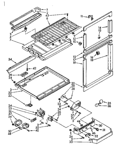 Breaker and partition parts