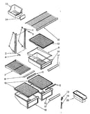 Shelf parts