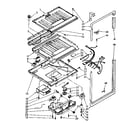 Kenmore 1068748691 compartment separator and control diagram