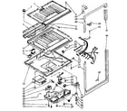 Kenmore 1068748652 compartment separator and control diagram