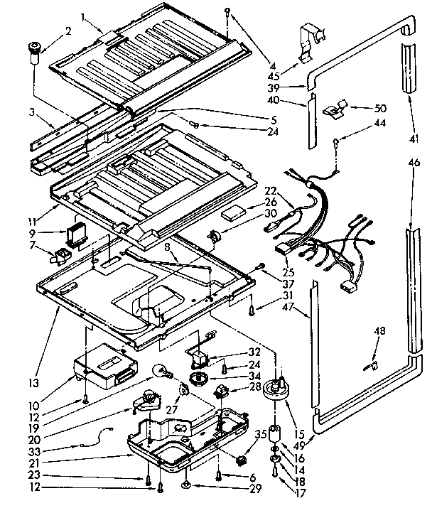 Compartment separator and control