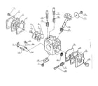 Kioritz SRM-302-AOX carburetor diagram