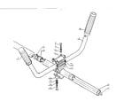 Kioritz SRM-302-ADX handlebars diagram