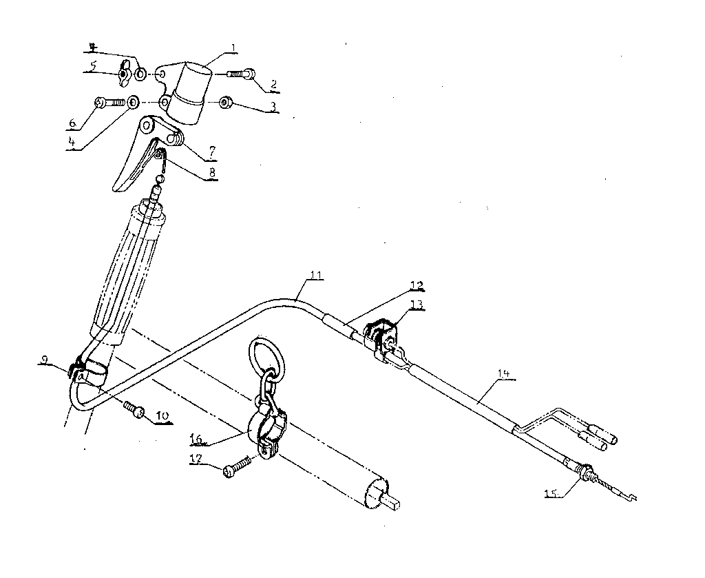 Throttle lever
