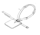 Craftsman 271281610 shoulder harness diagram