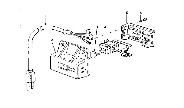 On/off power outlet 60381