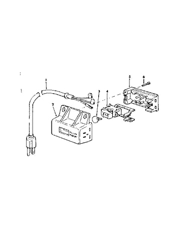 On/off power outlet 60381