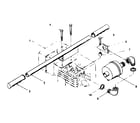 Craftsman 580327131 handle and muffler (model 580.327111 only) diagram