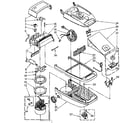 Kenmore 1162632080 vacuum cleaner diagram