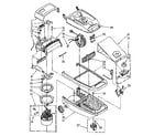 Kenmore 1162639580 vacuum cleaner diagram