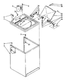 Top and cabinet
