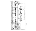 Kenmore 11081361150 gearcase parts diagram