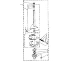 Kenmore 11081362750 brake and drive tube diagram