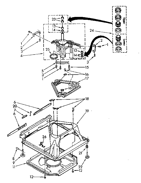 Machine base