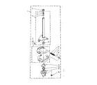 Kenmore 11081621100 brake and drive tube diagram