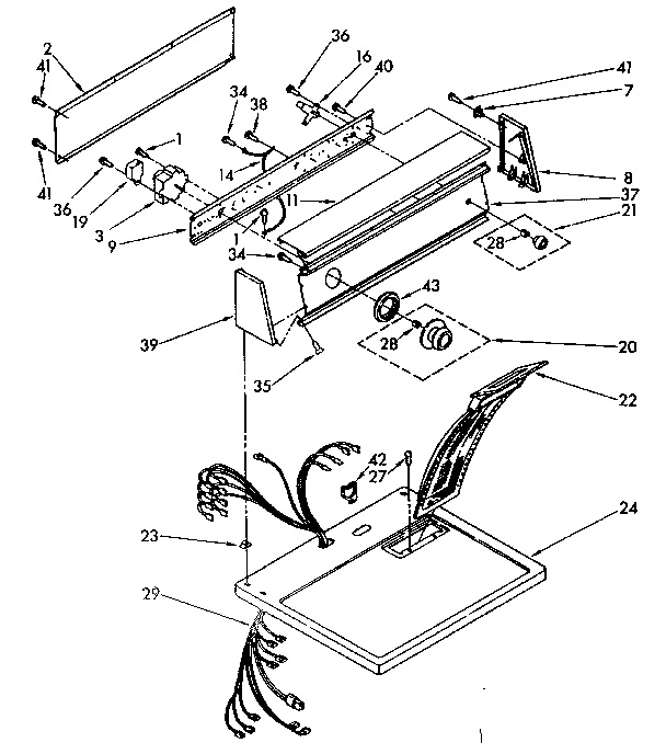 TOP AND CONSOLE PARTS