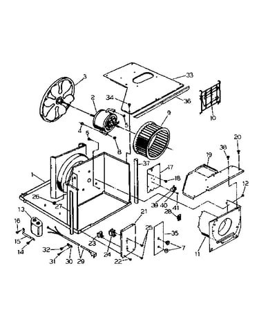 Electrical system and air handling parts