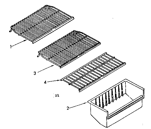 Shelf parts