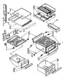 Refrigerator interior parts
