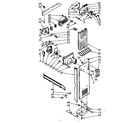 Kenmore 1068552910 air flow and control parts diagram