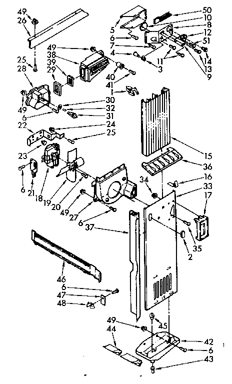 Air flow and control parts