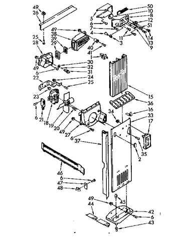 Air flow and control parts