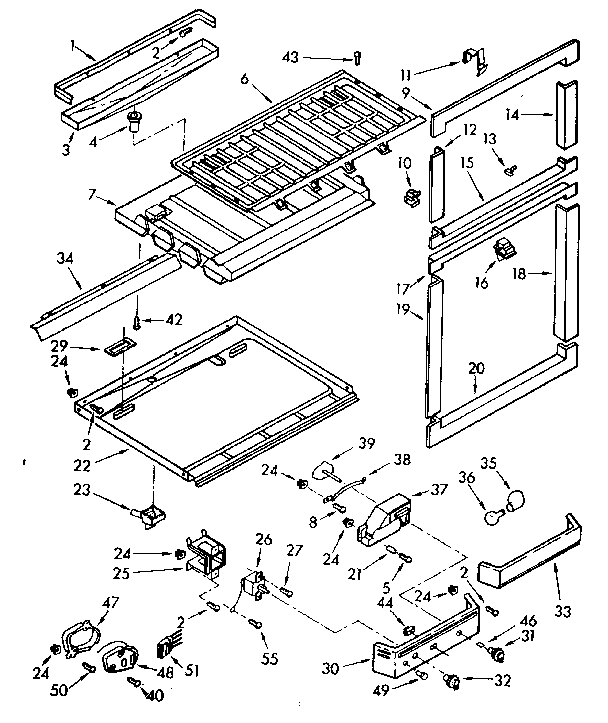 Breaker and partition parts