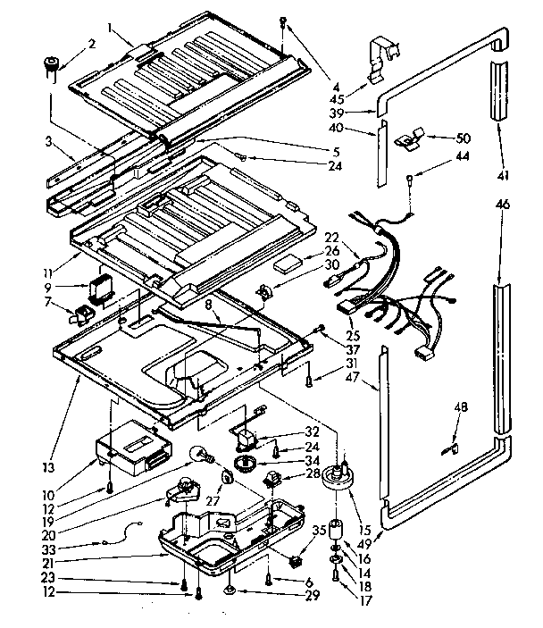 COMPARTMENT SEPARATOR AND CONTROL PARTS