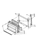 Freezer door parts