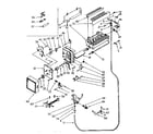 Kenmore 1068766380 icemaker parts diagram