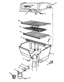 Grill and burner section