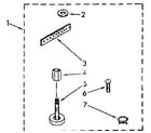 Kenmore 11081476840 miscellaneous parts diagram
