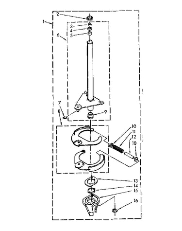 Brake and drive tube parts