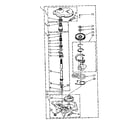 Kenmore 11081476440 gearcase parts diagram