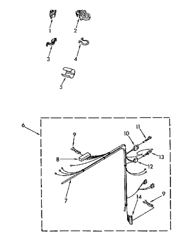 Wiring harness parts