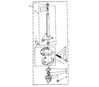 Kenmore 11081620100 brake and drive tube parts diagram