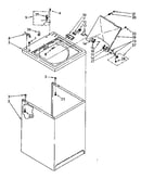 Top and cabinet parts